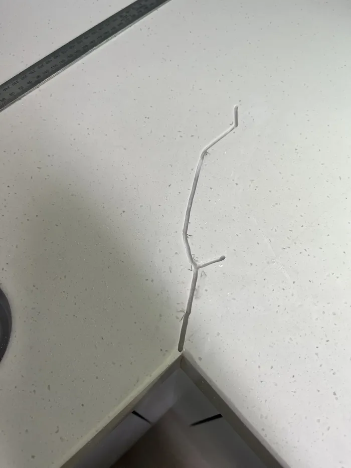 상판 자연 광택 복원 샌딩 작업